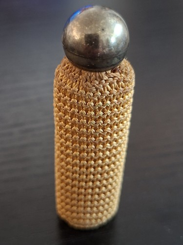 Vintage 1950s crochet covered - 1950s,