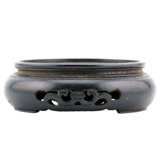 Japan Carved Wood Stand for