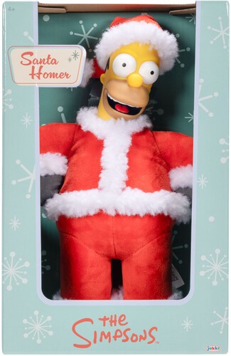 Simpsons santa homer roto - simpsons,