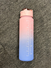 Water Bottle with Straw