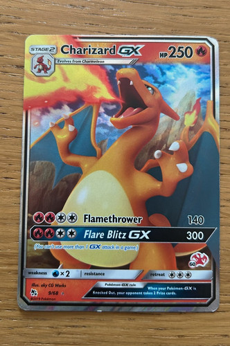 Charizard hidden fates - gx,