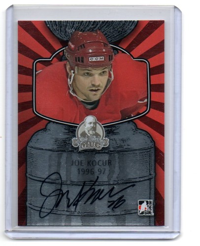 Joey kocur auto - joey, autograph
