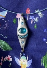 Rare Cyber Punk Necklace Dominic Elven Design Cyberdog Handmade Rare