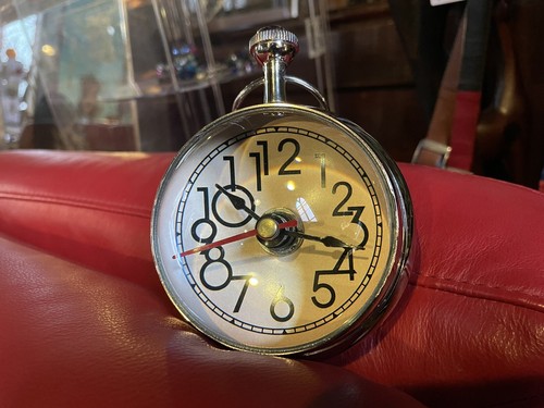 Desk clock ball - clock, retro