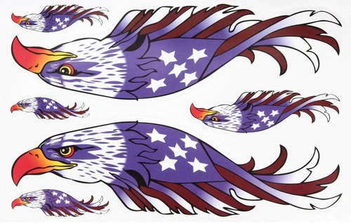 Eagle falcon sticker - x,