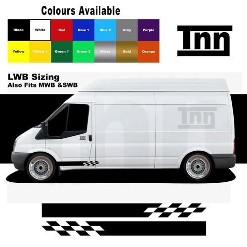 Van side stripe - stripe, stickers