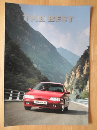 Citroen range 1992 1993 uk - zx,