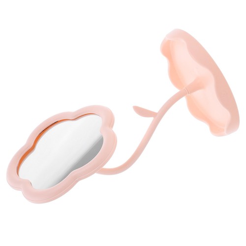 Flower shaped desktop mirror - desktop,
