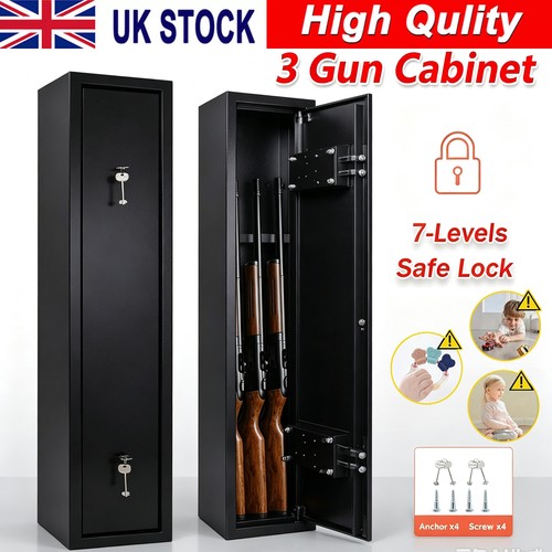 Gun cabinet safe rifle - 3,