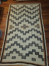 Old Navajo Wool Rug. Crystal?