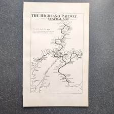 Original 1920 Map Of The