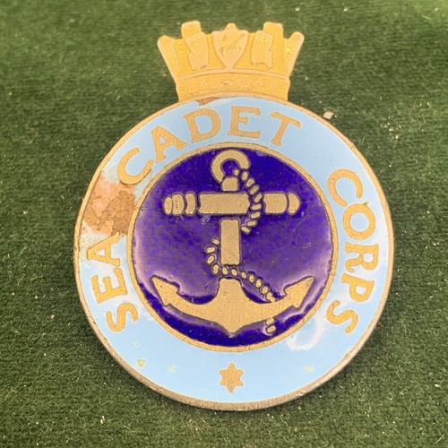 Sea cadet corps vintage enamel - cadet,
