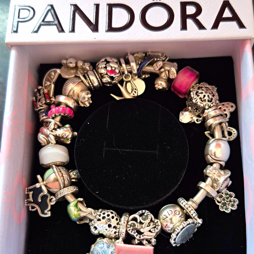 Pandora silver snake chain - silver,