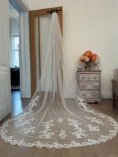 1 Tier Wedding Veil Cathedral
