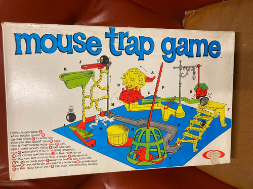 Vintage 1963 ideal mouse trap - vintage,