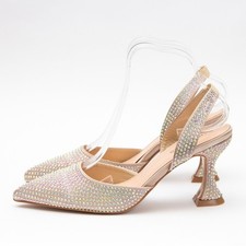 Womens Ladies Slingback Block