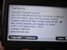 TomTom VIA 135 SAT NAV  5 inch UK & Ireland Free Lifetime 2025 Maps & Bluetooth