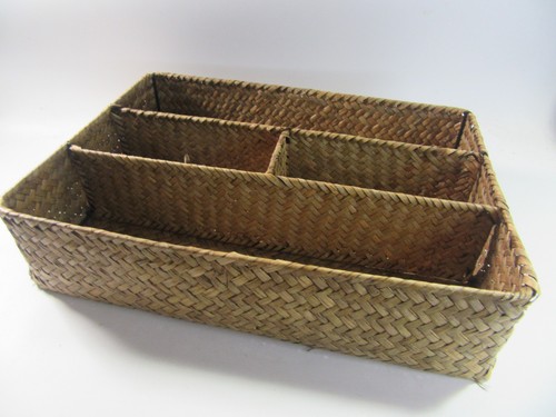 Wicker cutlery tray drawer - cutlery,