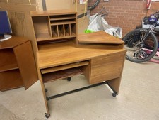 Computer Desk Study Table with Shelves