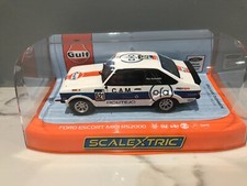 Scalextric C4150 Car Escort Mk2 RS 2000 Gulf Edition NO521, B,N,I,B