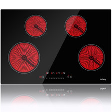 30" Ceramic Cooktop 4 Burners
