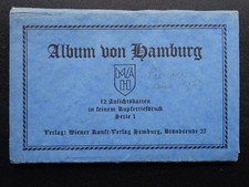 Germany HAMBURG 12 x Album von