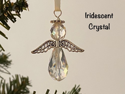 Christmas tree glass angel - tree,