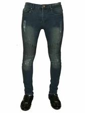 Men's Slim Fit Distressed