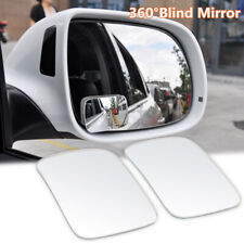 2X Car Truck Blind Spot Mirror 360° Wide Angle Convex Rear Side View Accessories