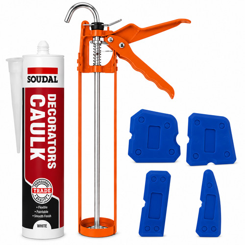 Soudal white decorators - decorators, caulk