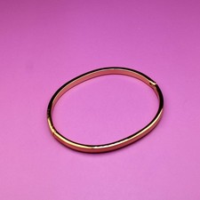 Calyx Highend Gold Plated Stainless Steel Bangle Bracelet Nontarnish Gift Idea