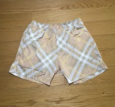 Burberry Check Swim Trunks Size Small 