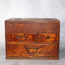 Japanese Wooden Sewing Box