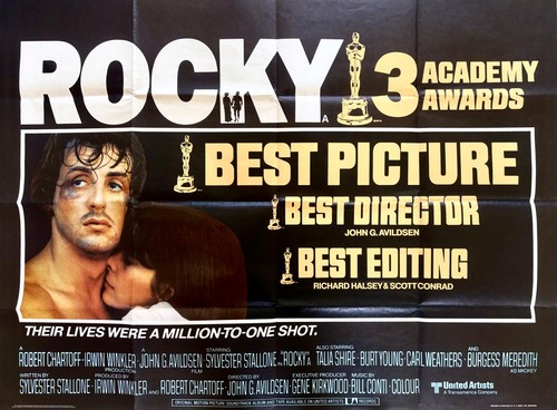 Rocky original 1976 - movie, quad