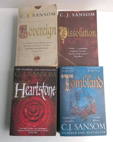 Sansom books bundle - c.j.,