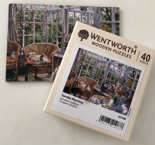 Wentworth wooden jigsaw puzzle - wooden,