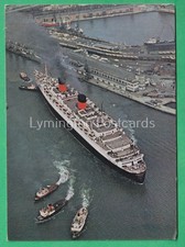 🌞CUNARD SHIP BEING STEERED