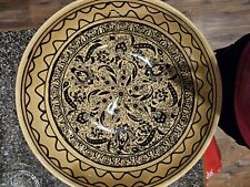 Large Handmade Serving Bowl  Moroccan Style