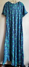 Dress Medium Blue Green