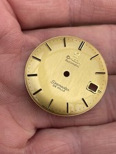 Vintage Freshly Restored Seamaster De Ville Omega Caliber 562 Solid 18k Dial.