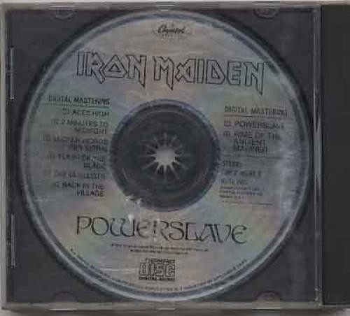 Iron maiden powerslave cd - maiden, :
