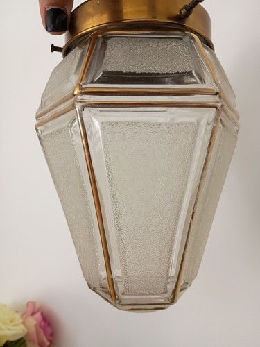 Vintage frosted glass - vintage,