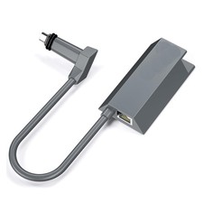 Ethernet Adapter Rectangle Dish Antenna Satellite USB Internet Powerline6691