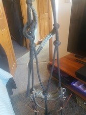 Draft WESTERN side Pull Rope Natural Horsemanship 