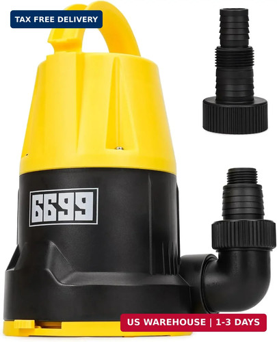 Submersible sump pump 2hp - sump, 1/2hp