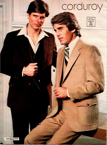 Sears corduroy suits vintage - sears,