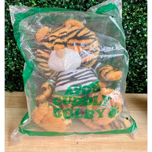 1992 avon cuddly colby - avon, tiger
