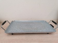 Ambiano Teppanyaki Table Top Grill Griddle Hot Plate - Grey - TG602
