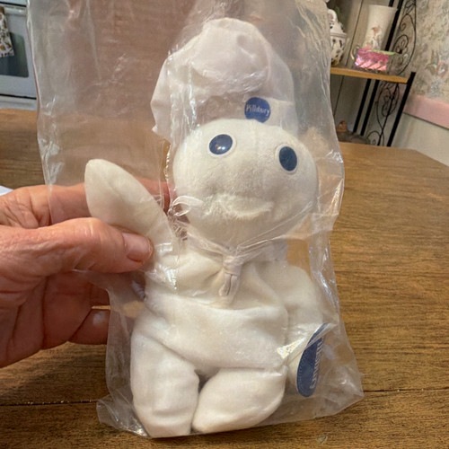 Pillsbury doughboy white - pillsbury, white/blue