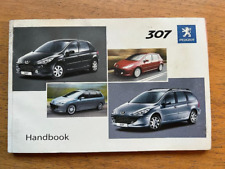 05-07 PEUGEOT 307 OWNERS HANDBOOK MANUAL Print 2006 * DAMAGED